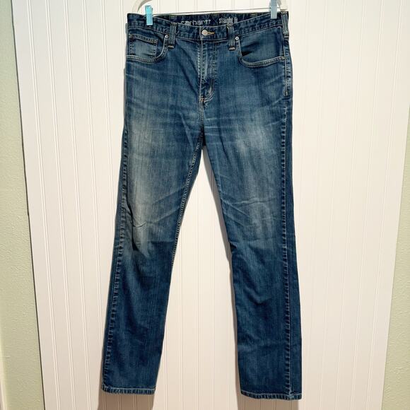 Carhartt Straight Fit Jeans 34/34 - Picture 1 of 6